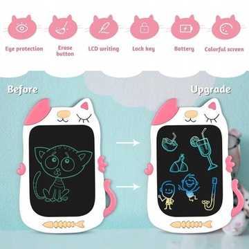 8.5in Colorful LCD Writing Tablet Graphic Drawing