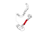 фото thumb №14, Шланг турбины audi 80 a4 vw golf vento 028145832
