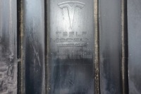 Tesla model y 2019- молдинг защита нижняя бампера перед 1613579-00-a Цена, фото thumb