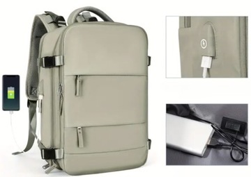 Рюкзак для ручной клади в самолет 45x30x20 USB