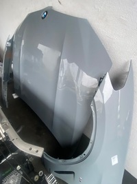 фото thumb №9, Капот бампер усилитель лампы bmw x3 g01 x4 g02 цвет c4p