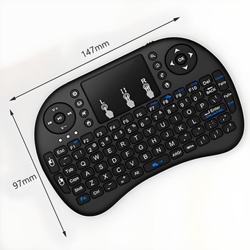 БЕСПРОВОДНАЯ КЛАВИАТУРА ДИСТАНЦИОННАЯ МЫШЬ СЕНСОРНАЯ ПАНЕЛЬ ДЛЯ i8 SMART TV