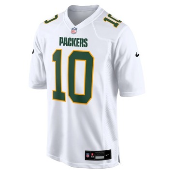 Мужская футболка Jordan Love White Green Bay Packers Fashion Game, 3XL