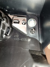 фото thumb №6, Prius iv plug-in prime рамка радио консоли с молдинг декоративная 55405-47130