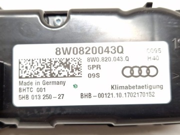 фото thumb №8, Audi a4 s4 b9 2017 панель кондиционера