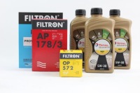 фото thumb №1, Фильтры + масло total 5w30 3l citroen c1 ii 1.0 vti