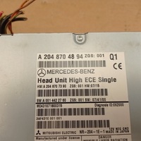 фото thumb №3, Mercedes c-klasa w204 радіо навігація a2048704894