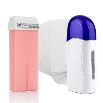 DOLL Xanitalia Набор воска для депиляции в рулоне ROSA + STRIP HEATER