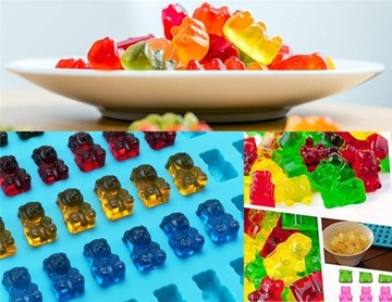 СИЛИКОНОВАЯ ФОРМА ДЛЯ ФОРМОВКИ МИШЕК ТЕДДИ, ЖЕЛЕЙНЫХ МИШЕК ТЕДДИ