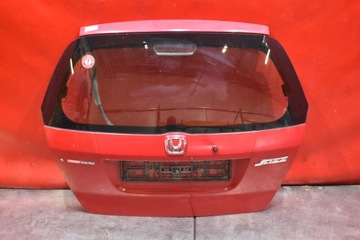 фото thumb №1, Крышка багажника зад задняя красная honda jazz 2 ii 02-08