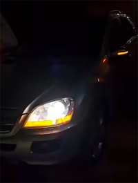 фото thumb №9, Поворотники динамічні led дзеркало mercedes gl x164 klasa r 251 ml w164