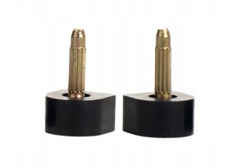 FLEKI FLECZKI DO BUTÓW DO TAŃCA SZPILEK PROFESJONALNE 9 X 9 mm CZARNE