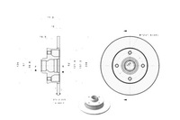 фото thumb №1, Brembo тормозные диски тормозные 2szt. seat cordoba cordoba