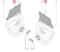 фото thumb №10, Кронштейн гачок шторка двері renault scenic iii оригінал 964000020r