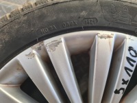 фото thumb №10, Комплект диски алюмінієві 17 дюймів + шини michelin 5x110 meriva ii b