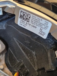 фото thumb №11, Руль виртуальный сенсорная с подогревом touareg iii 760419089r / 089m + лепестки