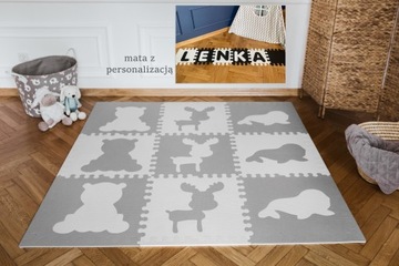 Коврик-пазл CUTESHOP коллекция HEXAGON L