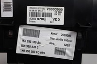 фото thumb №5, Vw scirocco прилади прилади 1k8920870g дизель приладова панель лічильник набір індикатор