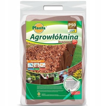 AGROWŁÓKNINA BRĄZOWA 1,1x10m DO ŚCIÓŁKOWANIA POD IGLAKI KRZEWY KORĘ ZRĘBKI