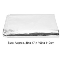 фото thumb №8, Лента термоизоляционная золотая 39x47” серебристый