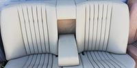 фото thumb №1, Задняя заднее сиденье спинка бежевые mercedes w124 sedan