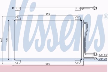 фото thumb №8, Радіаторів кондиціонера nissens 94225