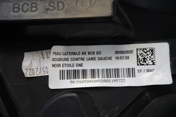 фото thumb №11, Megane v 5 e-tech кутник лівий планка решітка бампера передньої оригінал