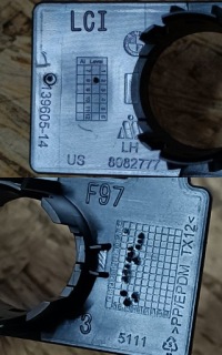 фото thumb №8, Bmw f97 lci кріплення тримач кошик pdc бампера 51118082777