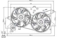 фото thumb №1, Nissens вентилятор радіатор з корпус ford coug