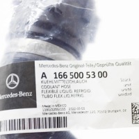 фото thumb №6, Mercedes-benz gls x166 верхний пабтрубок  радиатора a1665005300 оригинальный