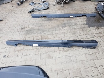 фото thumb №5, Bmw 3 f30 11-14r планка пороговая левая 475 чёрный sapphire