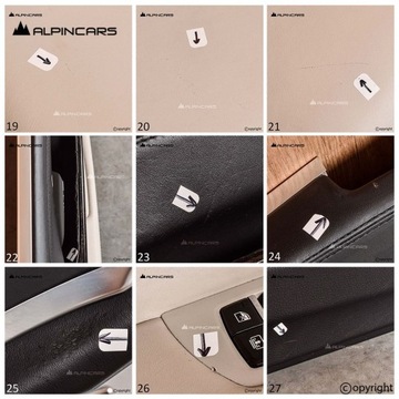 фото thumb №10, Bmw f01 lci оббивка комфорт сидіння засіб шкіра