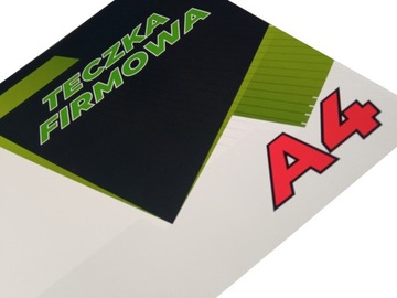 Фирменная папка А4, печать ДВУСТОРОННЯЯ, 100 шт.