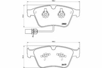 фото thumb №7, Textar 2382201 набор тормозных колодок тормозных, тормоза дисковые