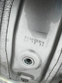 фото thumb №6, Чверть лонжерон ліва чашка лівий mercedes a-klasa w176