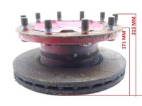 фото thumb №3, Man tga 00-07 диск гальмівна ступиця 6x2 вісь підйомна