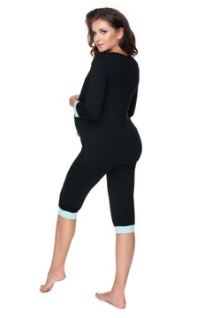 0153 БРЮКИ ДЛЯ КОРМЯЩИХ ПИЖАМ С ВСТАВКОЙ L/XL