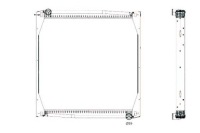 Радиатор воды nrf truck 519587 scania nrf 519587 радиатор, система Оригинал, фото thumb