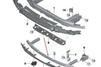 фото thumb №9, Bmw 7 g11 нижній бампер передній 51117418222 7418222 2016 новий оригінальний