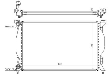 фото thumb №16, Nissens 60304a радіаторів, система охолодження
