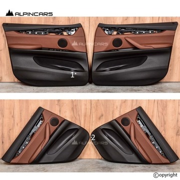 фото thumb №8, Bmw f16 x4 обивка сиденья средство кожа