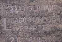 фото thumb №8, Audi a6 allroad c7 2016 левая сторона подкрылок задние