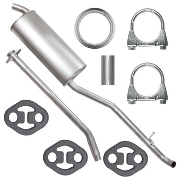 фото thumb №9, Глушитель конечный mazda 3 1 i bk 1.3 1.4 1.6 htb