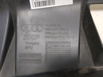 фото thumb №7, Спойлер накладка дифузор зад audi q3 s-line 83a 83a807568b