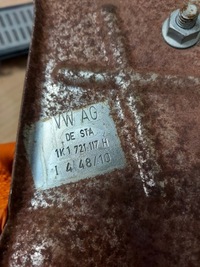 фото thumb №7, Педалі комплект vw audi seat 1k1864551 1k1721117h 1k1723503ab 1k1723143f