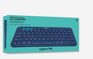 Клавиатура Logitech K380 Очень тонкая синяя