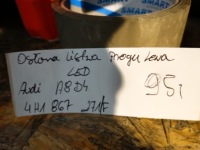 Ідеальна накладка молдинг поріг led ліва audi a8 d4 1 Оригінал, фото thumb