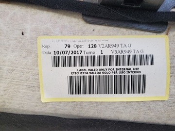 фото thumb №12, Alfa romeo stelvio 01561298710e потолок