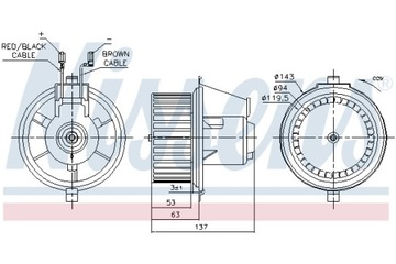 фото thumb №11, Двигатель электрический nissens 87148 pl dystrybucja
