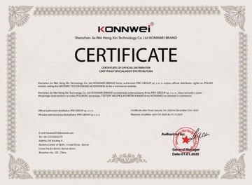 ТЕСТЕР АККУМУЛЯТОРА 12 В Konnwei KW600